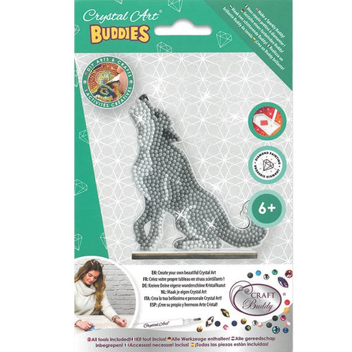 Crystal Art Wildlife Buddy: Wolf