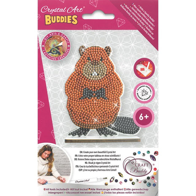 Crystal Art Wildlife Buddy: Beaver