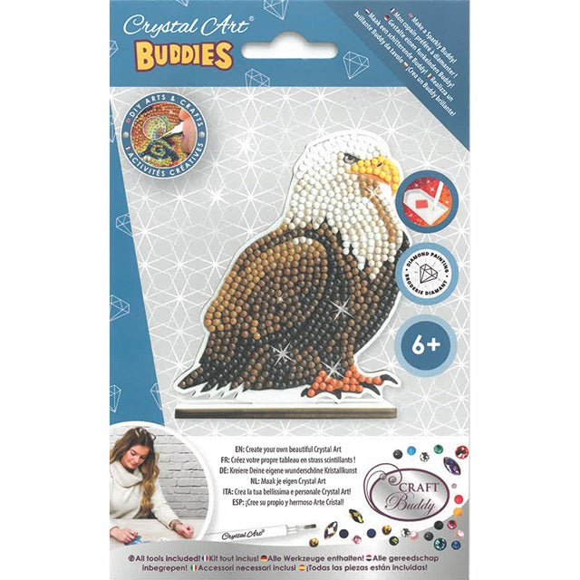 Crystal Art Wildlife Buddy: Eagle