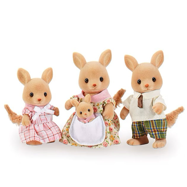 Calico Critters Hopper Kangaroo Family