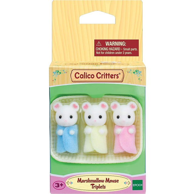 Calico Critters Marshmallow Mouse Triplets