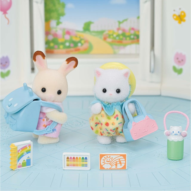 Calico Critters Nursery Friends Walk Along Duo