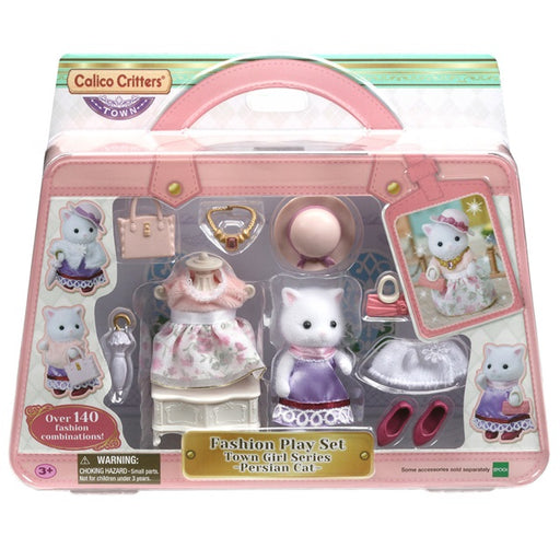 Calico Critters Fashion Play Set Town Girl Series Persian Cat