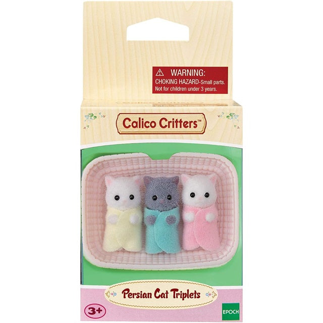 Calico Critters Persian Cat Triplets