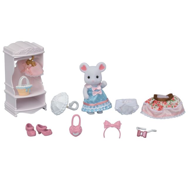 Calico Critters Fashion Play Set Sugar Sweet Collection Mouse