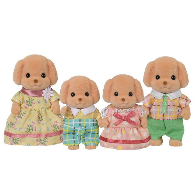Calico Critters Toy Poodle Family