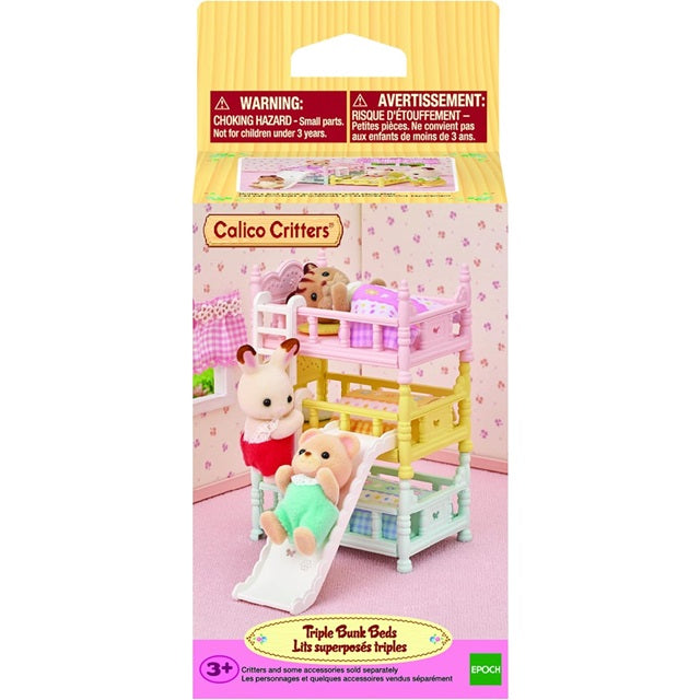 Calico Critters Triplet Bunk Beds