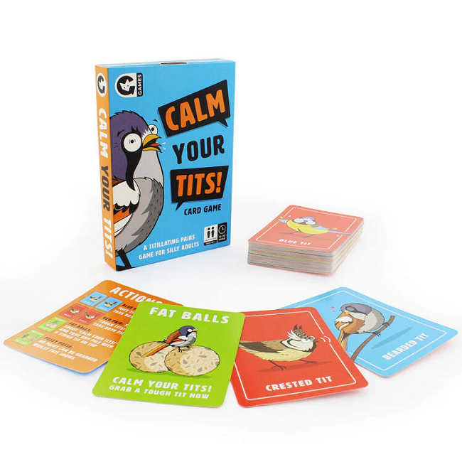Calm Your Tits! Adult Card Game by Ginger Fox