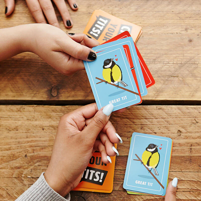 Calm Your Tits! Adult Card Game by Ginger Fox