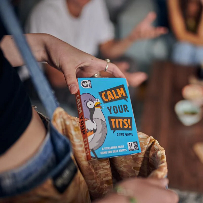 Calm Your Tits! Adult Card Game by Ginger Fox