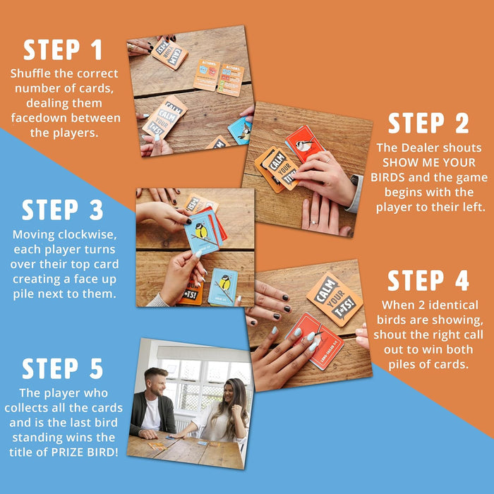 Calm Your Tits! Adult Card Game by Ginger Fox