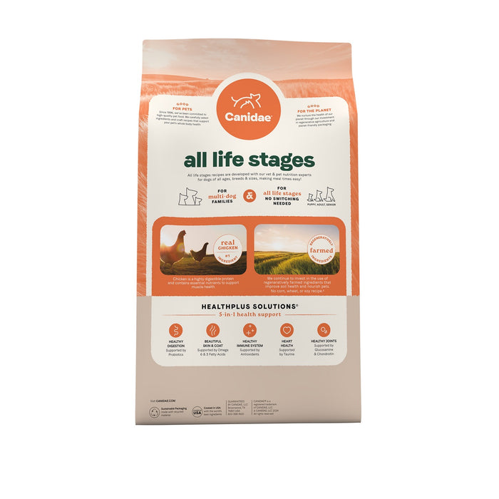 Canidae All Life Stages Dry Dog Food: Multi-Protein Recipe 27 lbs.