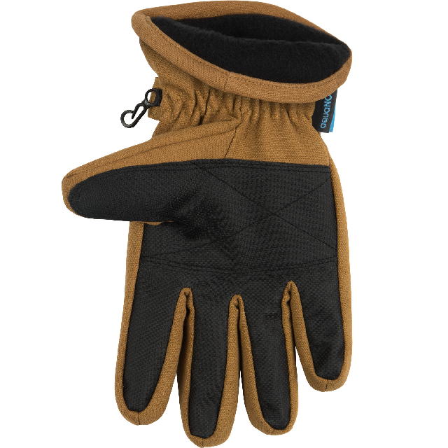 Kinco HydroFlector™ Lined Waterproof Brown Duck Ski Glove with Pull-Strap