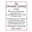 Christmas Cardinal Charm