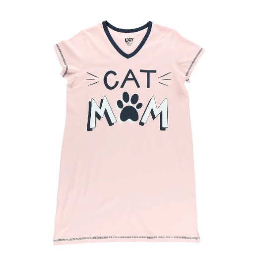 LazyOne Cat Mom Nightshirt