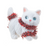 Meowy Christmas Kitten Charm