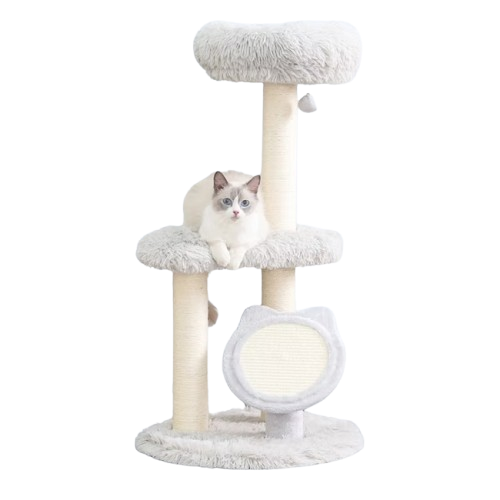 PetPals Rockview 2-Level Cat Tree
