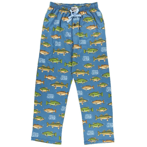 LazyOne Catch Ya Later Men's Fish PJ Pant