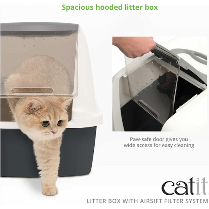 Catit Hooded Litter Box, Jumbo