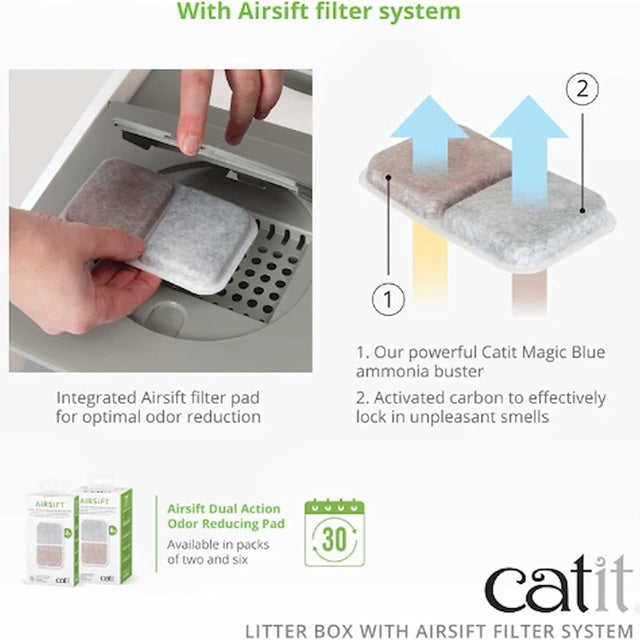 Catit Hooded Litter Box, Jumbo