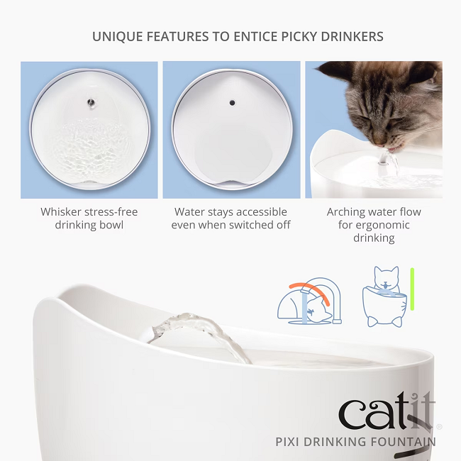 Catit PIXI Fountain Light Blue