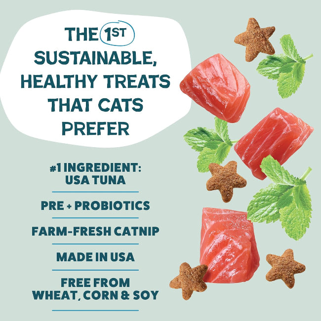 Shameless Pets Catnip N Chill Crunchy Tuna and Catnip Cat Treats 2.5 oz