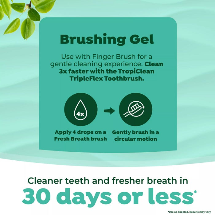 Tropiclean Fresh Breath Oral Care Kit for Cats