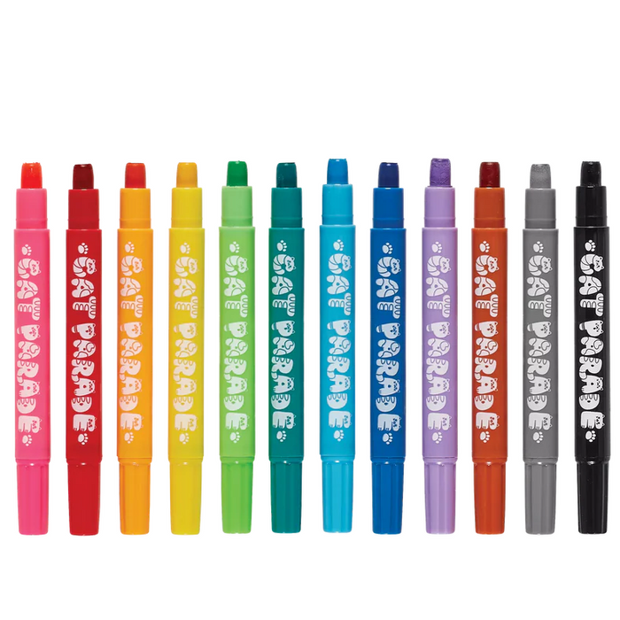 Cat Parade Gel Crayons - Set of 12