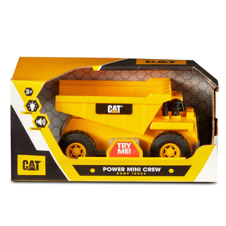 CAT Lights & Sounds Power Mini Crew Assorted Construction Vehicle Toys