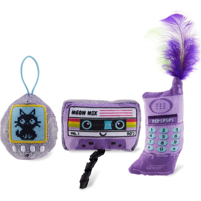 Catstages So Meowsome 90s Cat Toys, 3pk