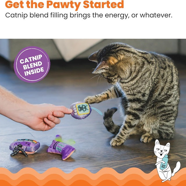 Catstages So Meowsome 90s Cat Toys, 3pk