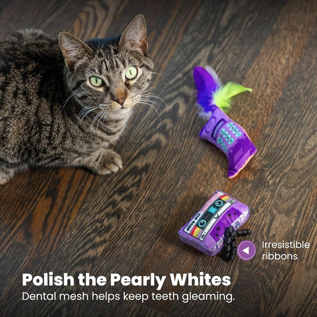 Catstages So Meowsome 90s Cat Toys, 3pk