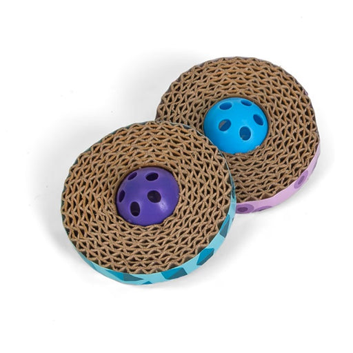 Catstages Spin & Scratch Cat Toy 2-Pack