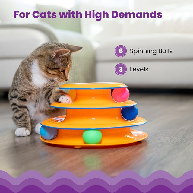 Catstages Tower of Tracks Cat Toy