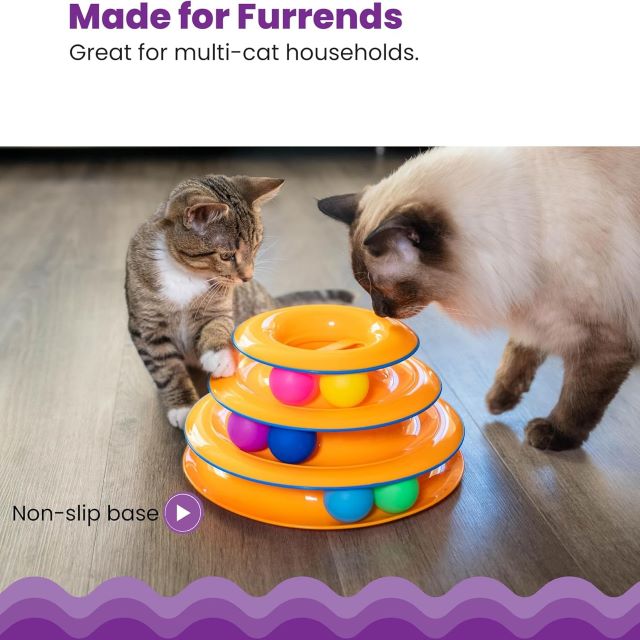 Catstages Tower of Tracks Cat Toy