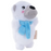 Territory Polar Bear Plush Squeaker Dog Toy