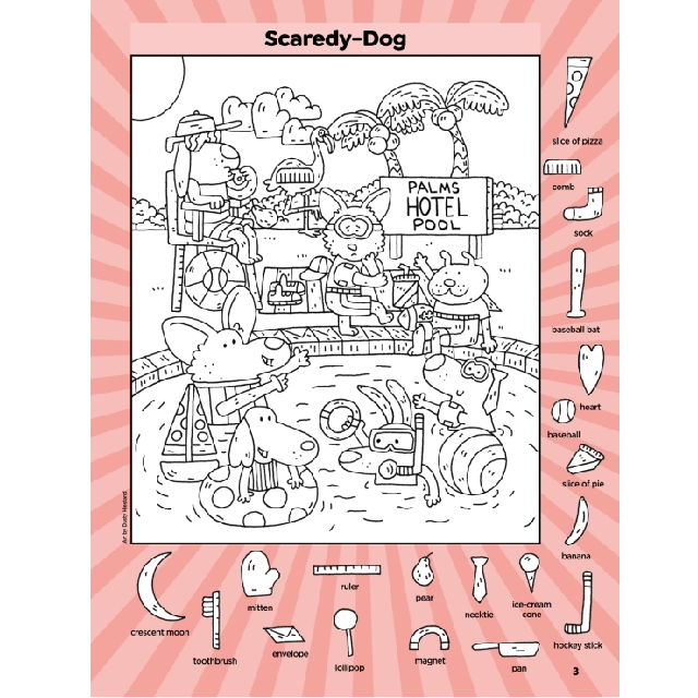 Cats & Dogs Hidden Pictures Super Sticker Book by Highlights