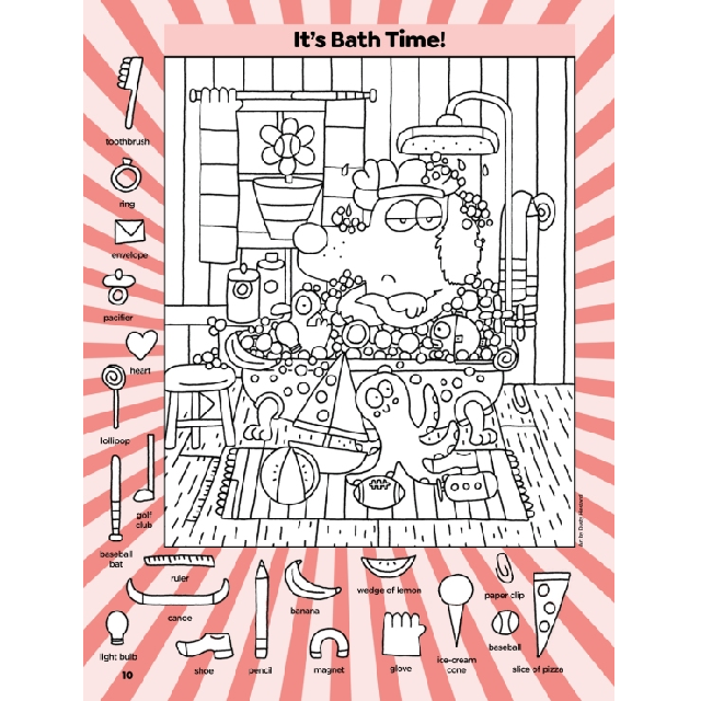Cats & Dogs Hidden Pictures Super Sticker Book by Highlights