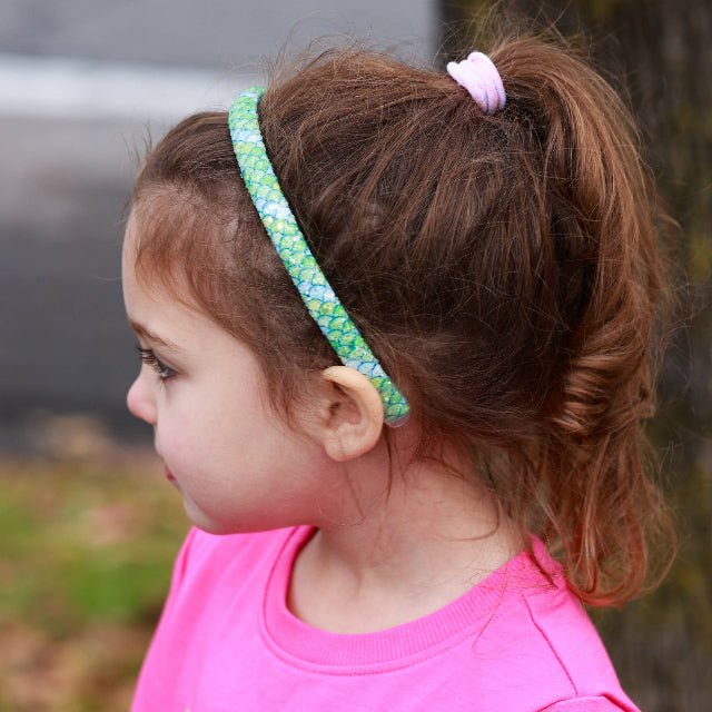 Glitter Mermaid Scale Headband, Assorted Colors