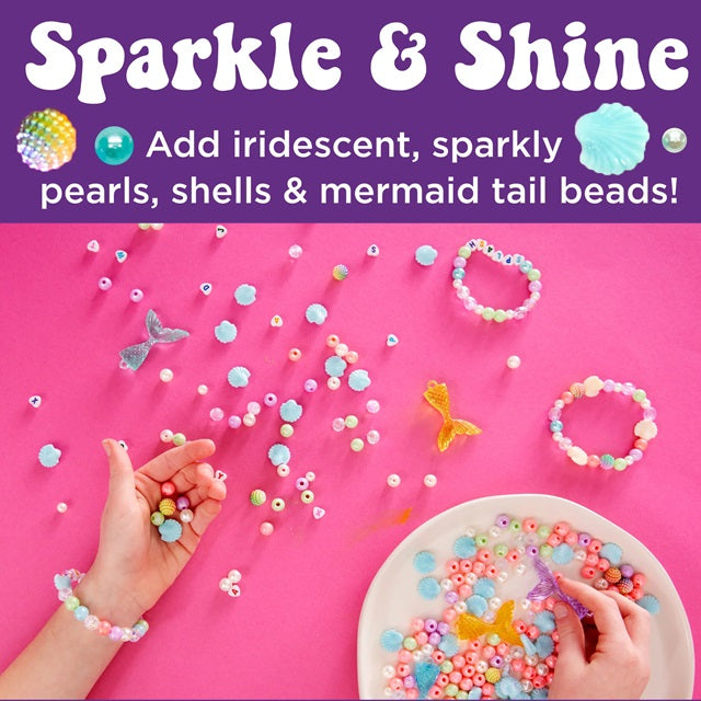 Creativity for Kids Mermaid Bead Jar Jewelry Making Kit