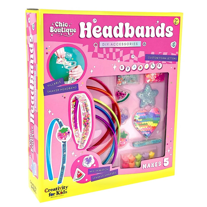 Creativity for Kids Chic Boutique Headbands DIY Making Kit