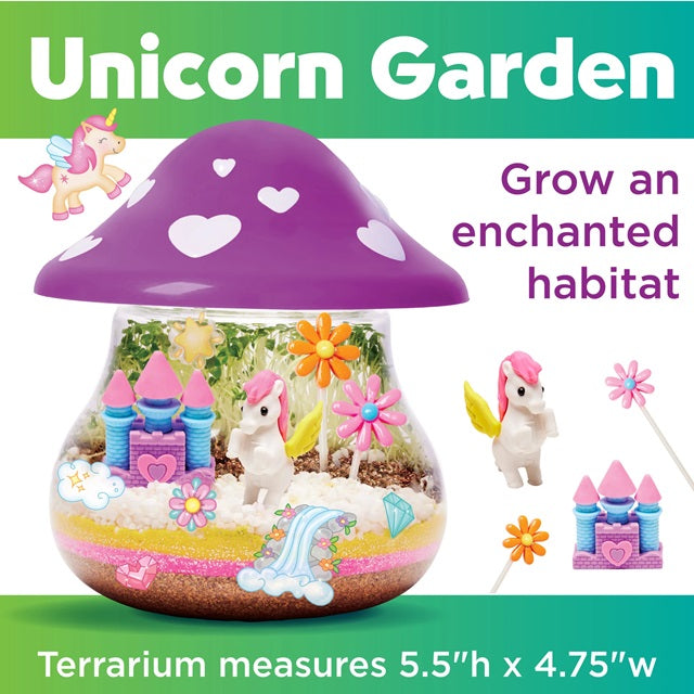 Creativity for Kids Plant & Grow Unicorn Forest Terrarium