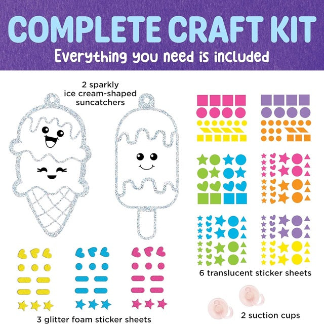 Creativity for Kids Sticker Sun Catchers Mini Craft Kit