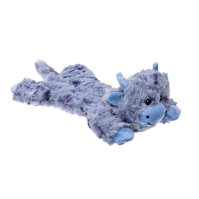Growl Cuddlerz Chewy Cow Plush Dog Toy