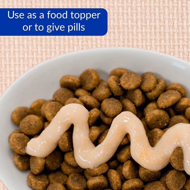 Churu Indoor Care Chicken Recipe Creamy Puree Grain-Free Lickable Cat Treat 0.5 oz Tube 4-Pack