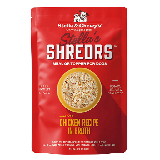 Stella & Chewy's Stella's Shredrs Chicken Recipe in Broth 2.8oz