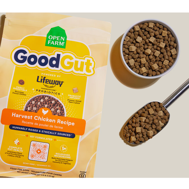 Open Farm GoodGut Harvest Chicken Recipe Dry Dog Food