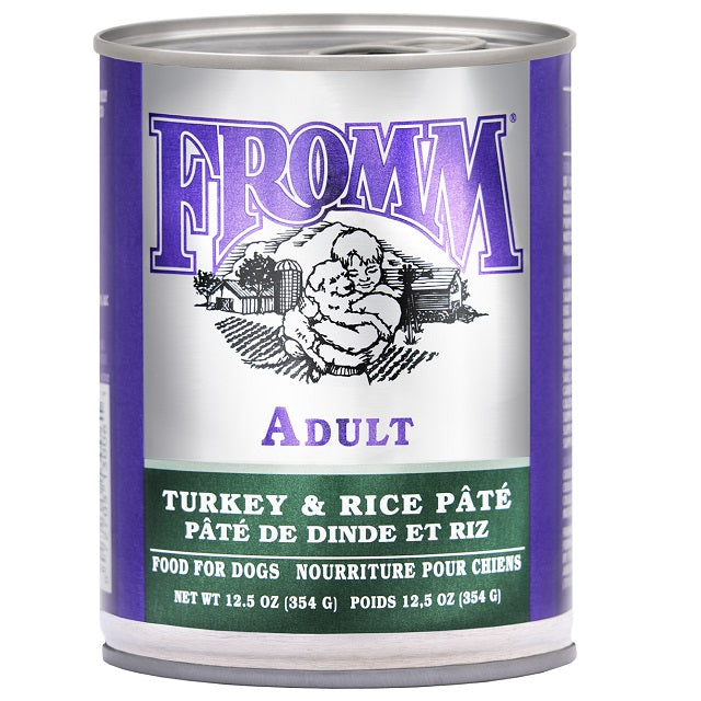 Fromm Adult Turkey & Rice Pâté Food for Dogs