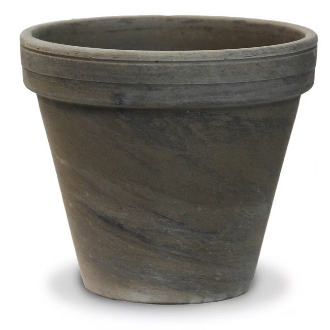 Standard Clay Pot in Dark Basalt, Various Sizes