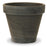 Standard Clay Pot in Dark Basalt, Various Sizes